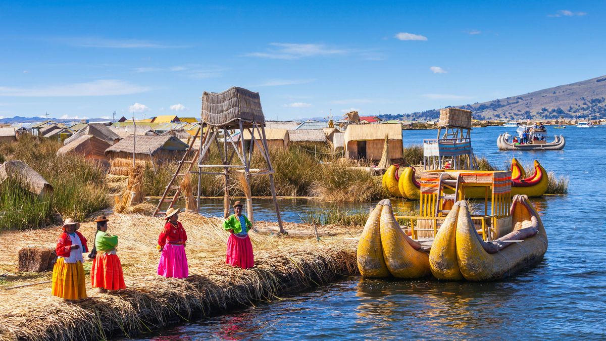 El lago Titicaca se está secando por la crisis climática