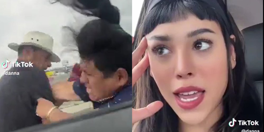 [VIDEO] Se pelean en la garita frente a Danna Paola: Tijuana