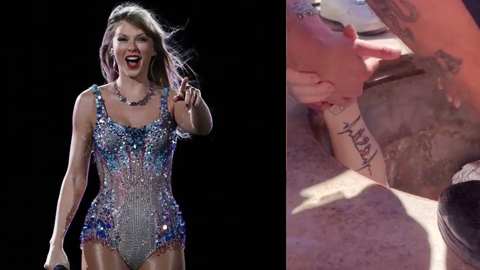 Fan se cuela al concierto de Taylor Swift a través de una alcantarilla