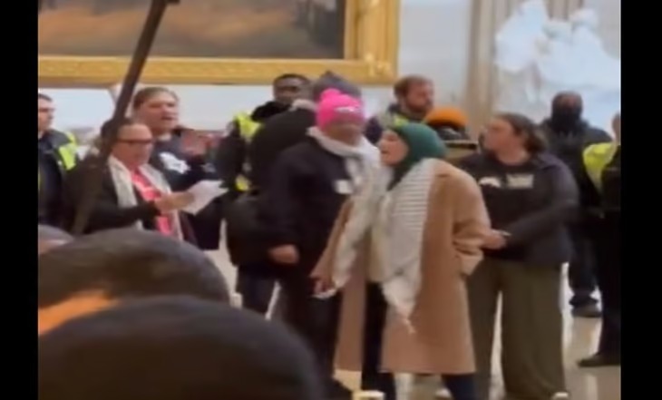 [VIDEO] Lidera protesta antiisraelí  Linda Sarsour  en Capitolio estadounidense