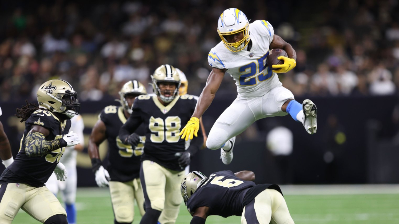 LA Chargers despertó tarde ante New Orleans en el cierre de la Pretemporada 2022. (Foto: Twitter @chargers