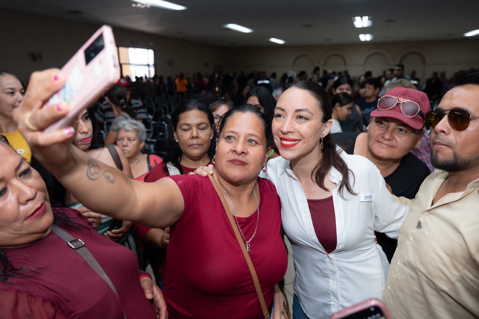 Julieta Ramírez busca respaldo en el Valle de Mexicali y pide mantener la unidad