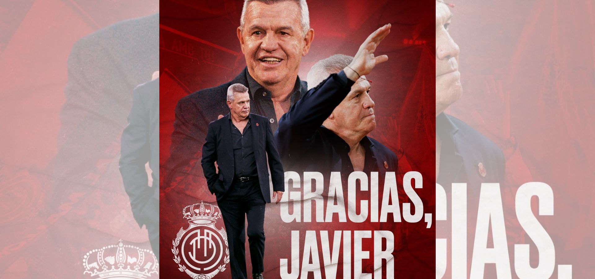 Javier Aguirre cesado como DT de Mallorca