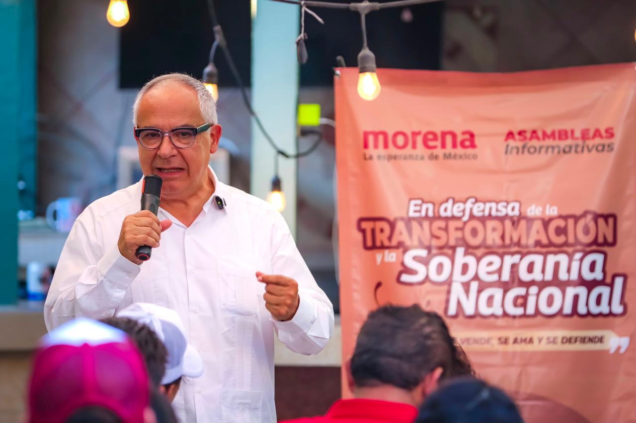 Alfredo Álvarez se reúne con militantes de Morena y llama a fortalecer la transformación en Baja California