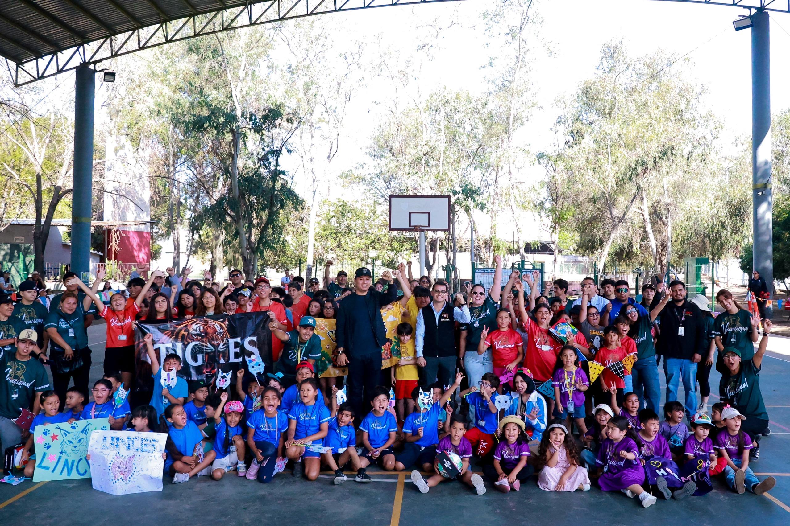 TIJUANA: Más de 500 niños cierran vacaciones entre deportes y actividades recreativas