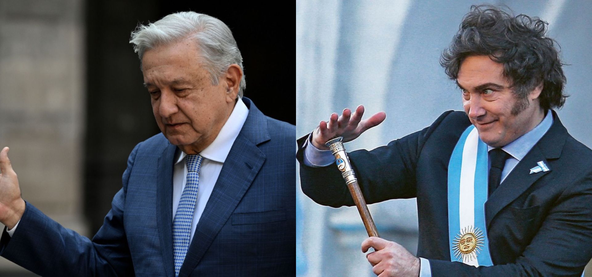 Declara AMLO que no recibirá a Javier Milei en su visita a México