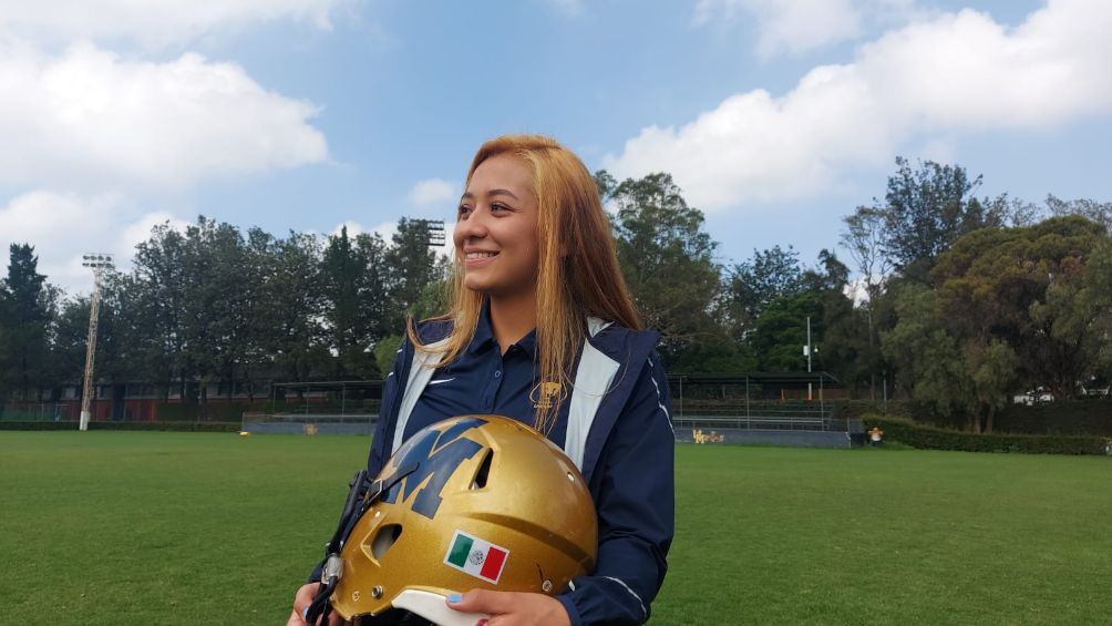 ¿Ya conoces a la primera jugadora oficial del fútbol americano en México?