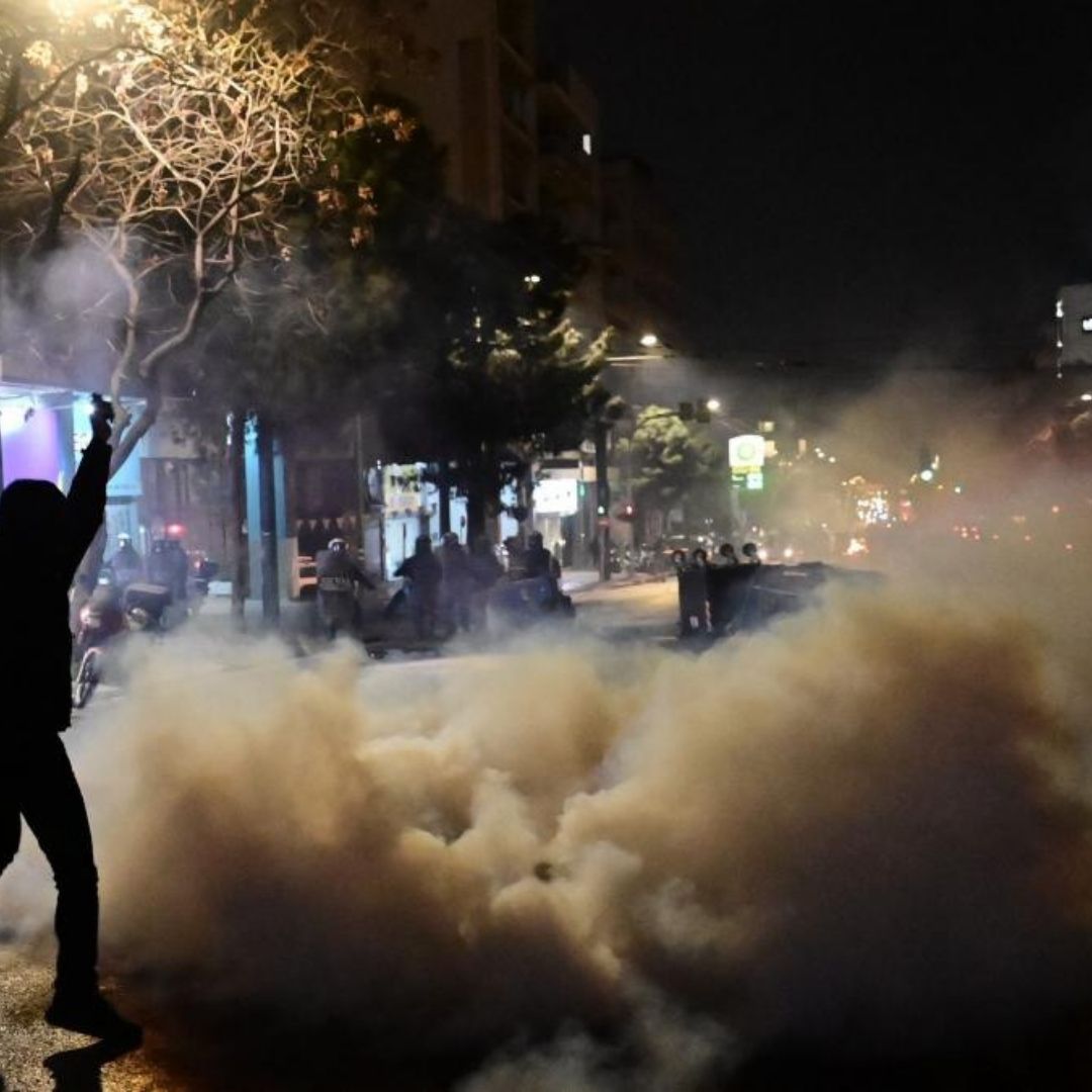 Continúan las manifestaciones ante lo ocurrido en el accidente ferroviario, en Grecia