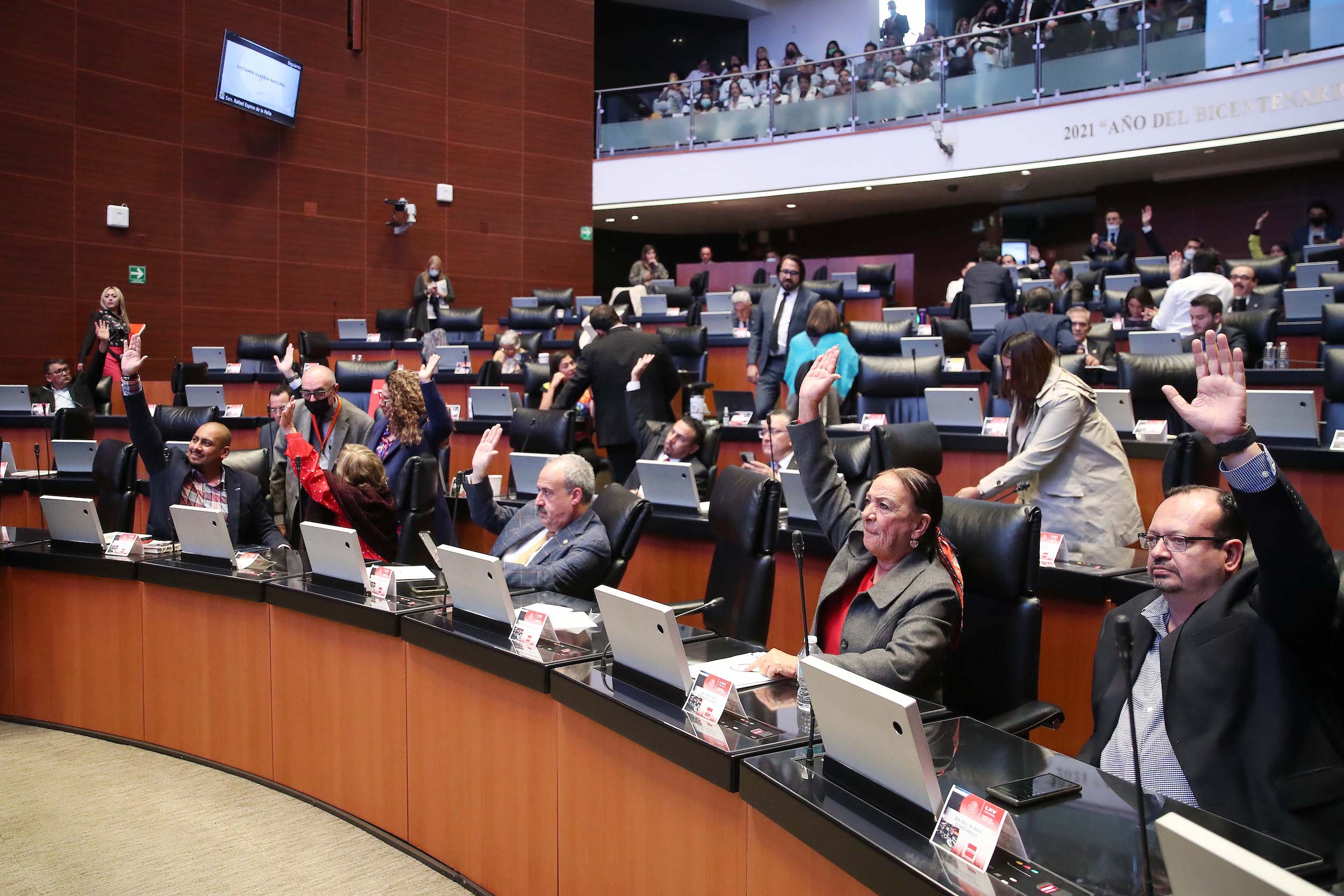 AMLO agradece al Senado por decisión sobre Fuerzas Armadas