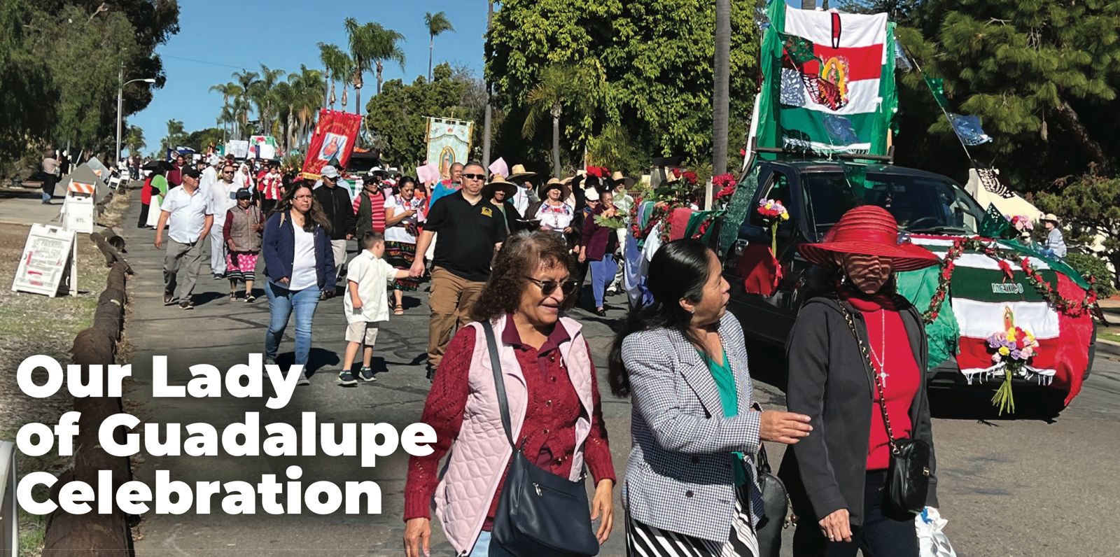 Celebrará San Diego a “nuestra señora de Guadalupe”