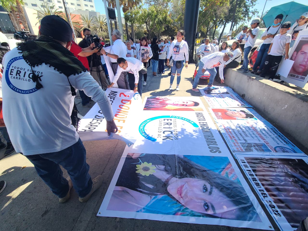 Marchan por Día Internacional de las Víctimas de Desapariciones Forzadas