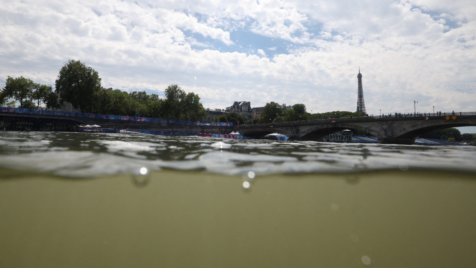 Cancelan natación del triatlón por mala calidad del agua: Paris