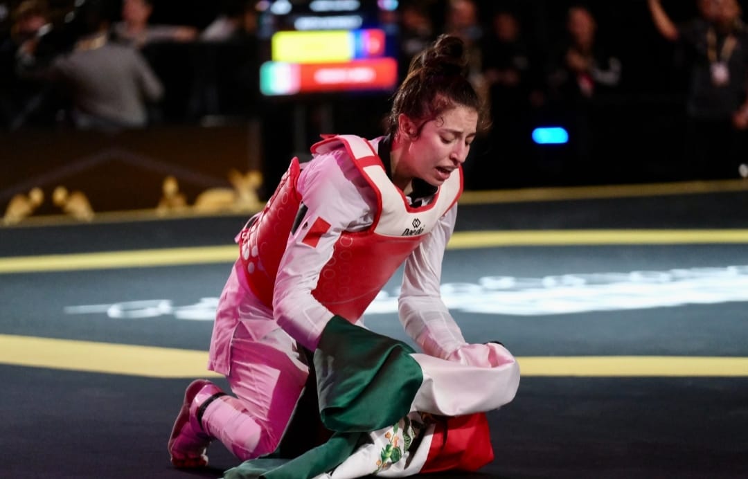 Tijuanense Daniela Souza hace historia; gana oro en el Campeonato Mundial de Taekwondo