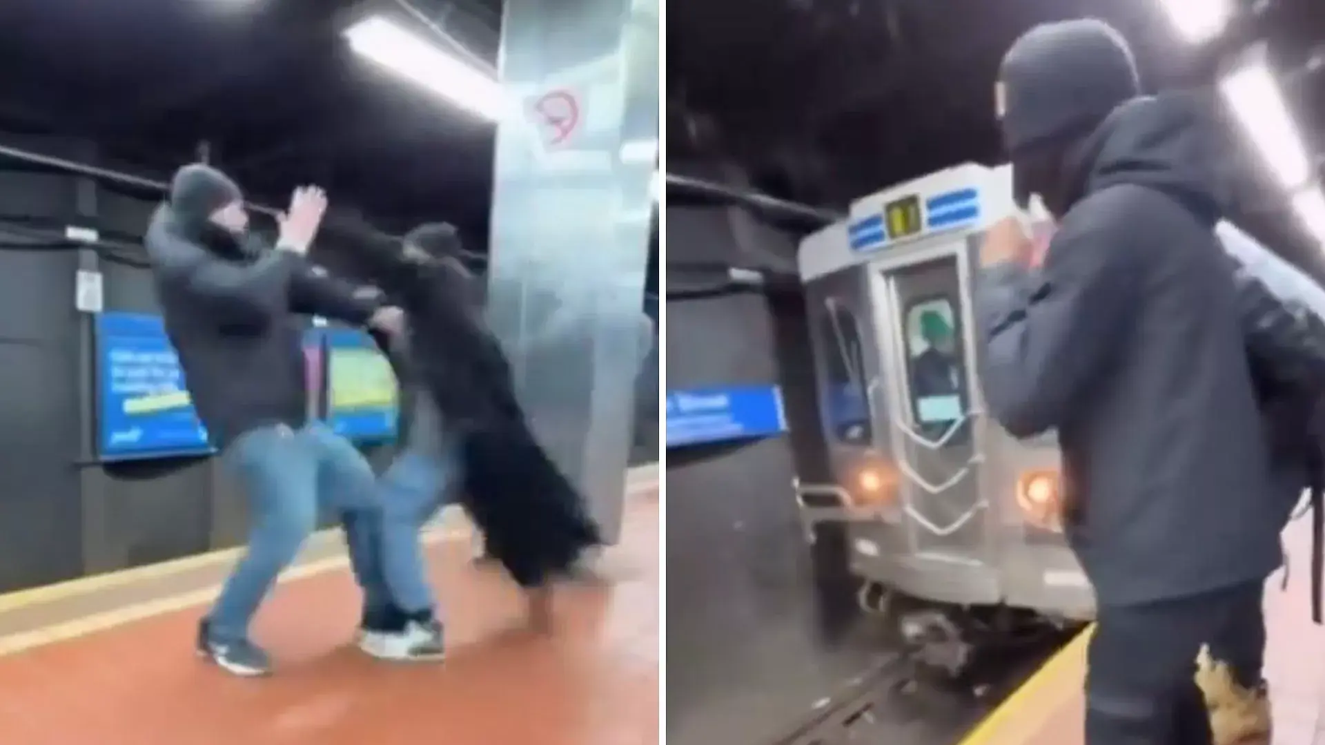 [VIDEO] Muere hombre atropellado por el metro en Filadelfia