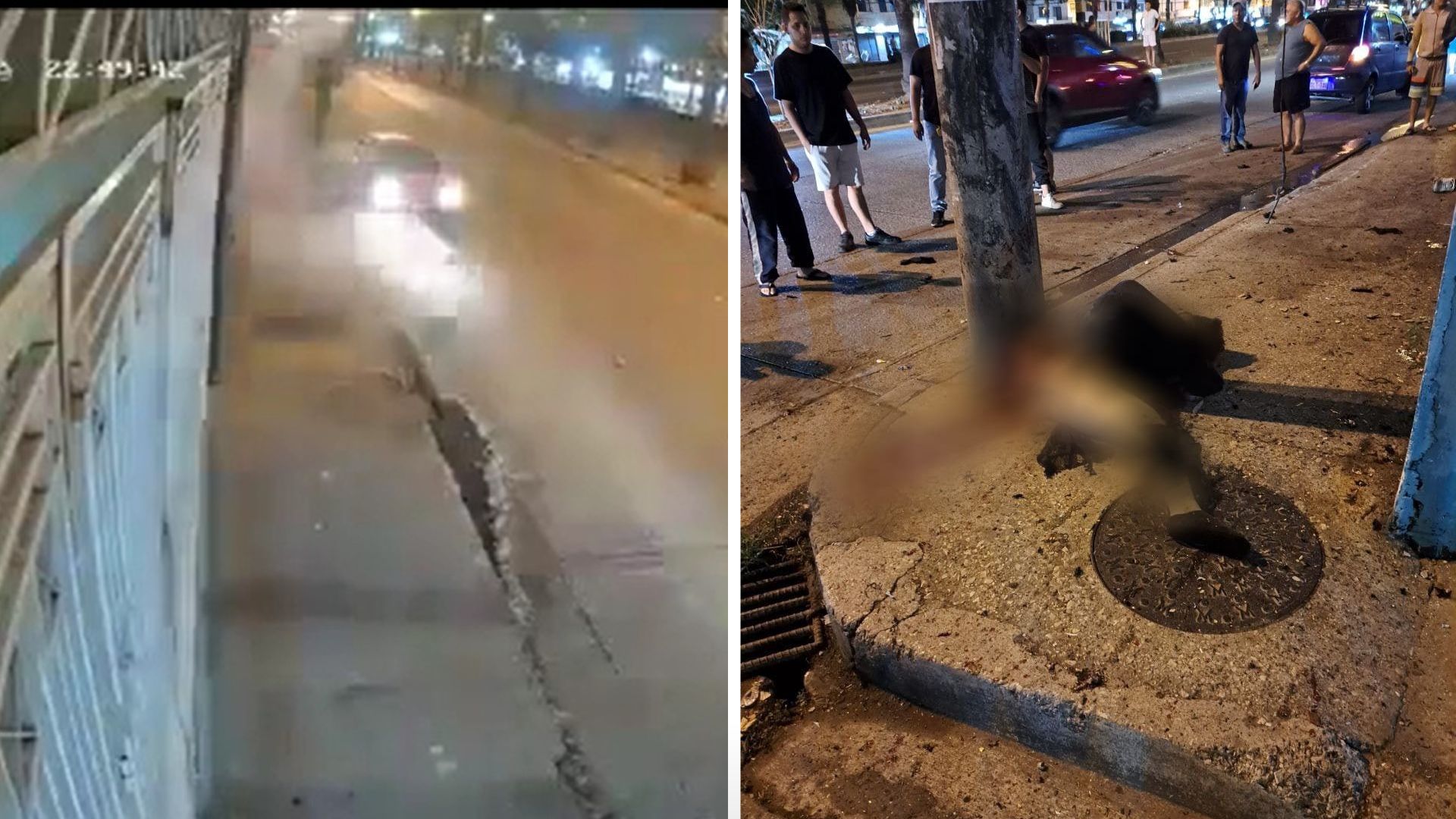 [SENSITIVE CONTENT: VIDEO AND IMAGES] Explosion tears extortionist in half: Guayaquil