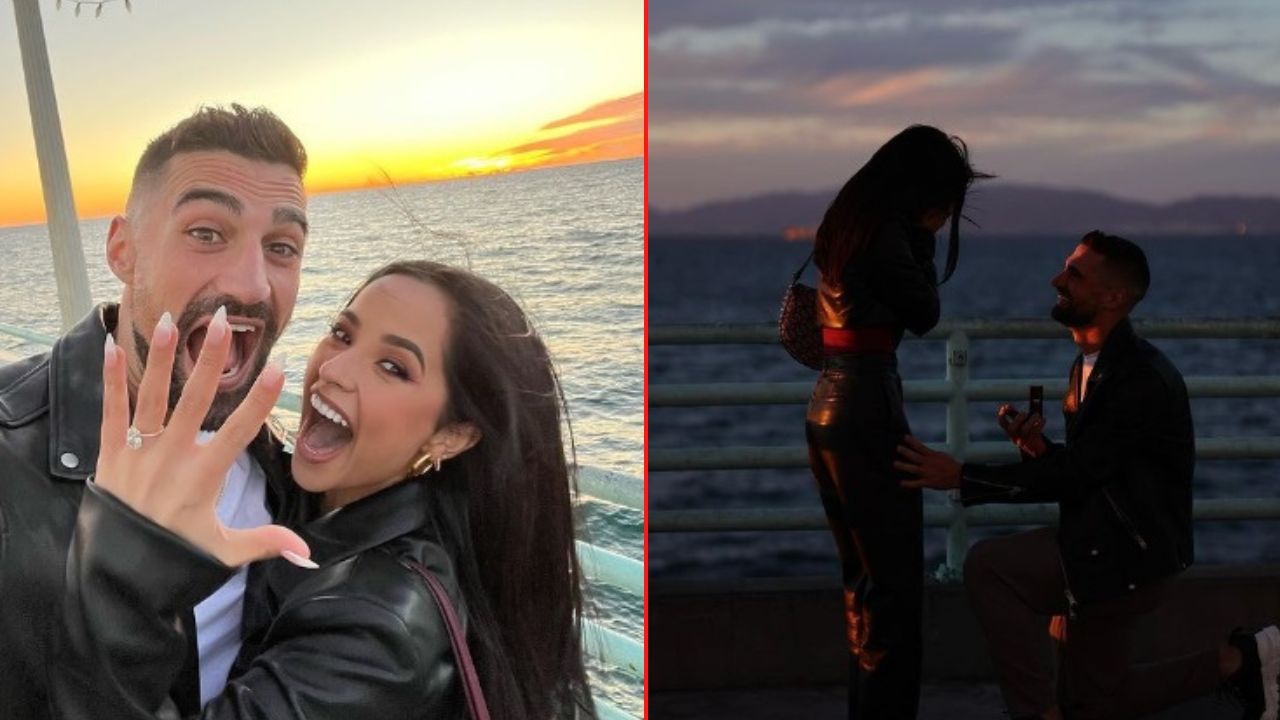 La cantante Becky G se compromete con el futbolista Sebastián Lletget