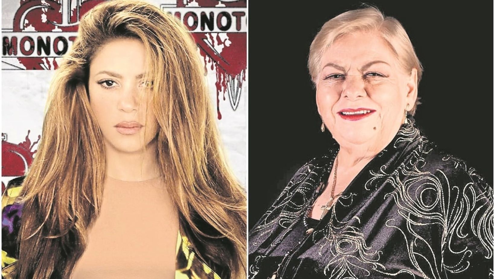 Paquita la del Barrio se declara ‘Team Shakira’