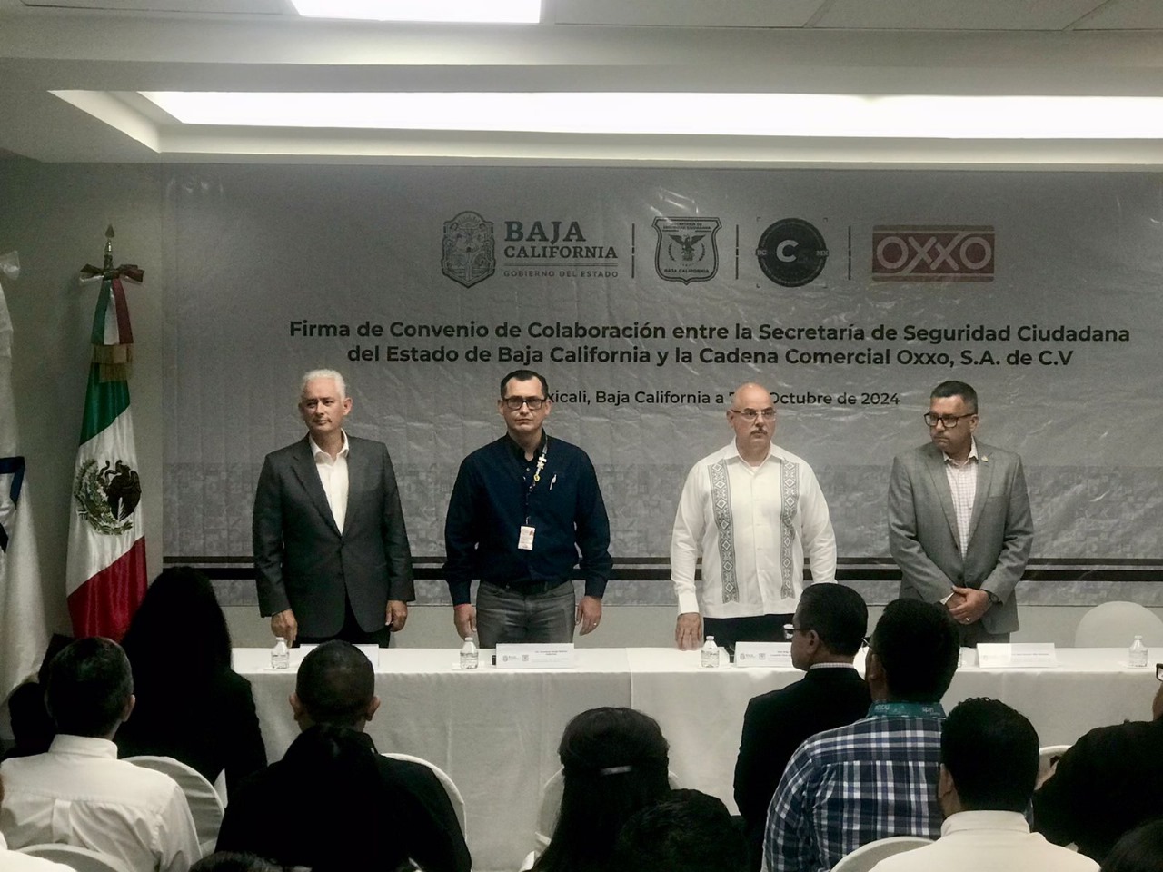 Convenio de Seguridad entre SSCBC y OXXO para reforzar seguridad en Mexicali