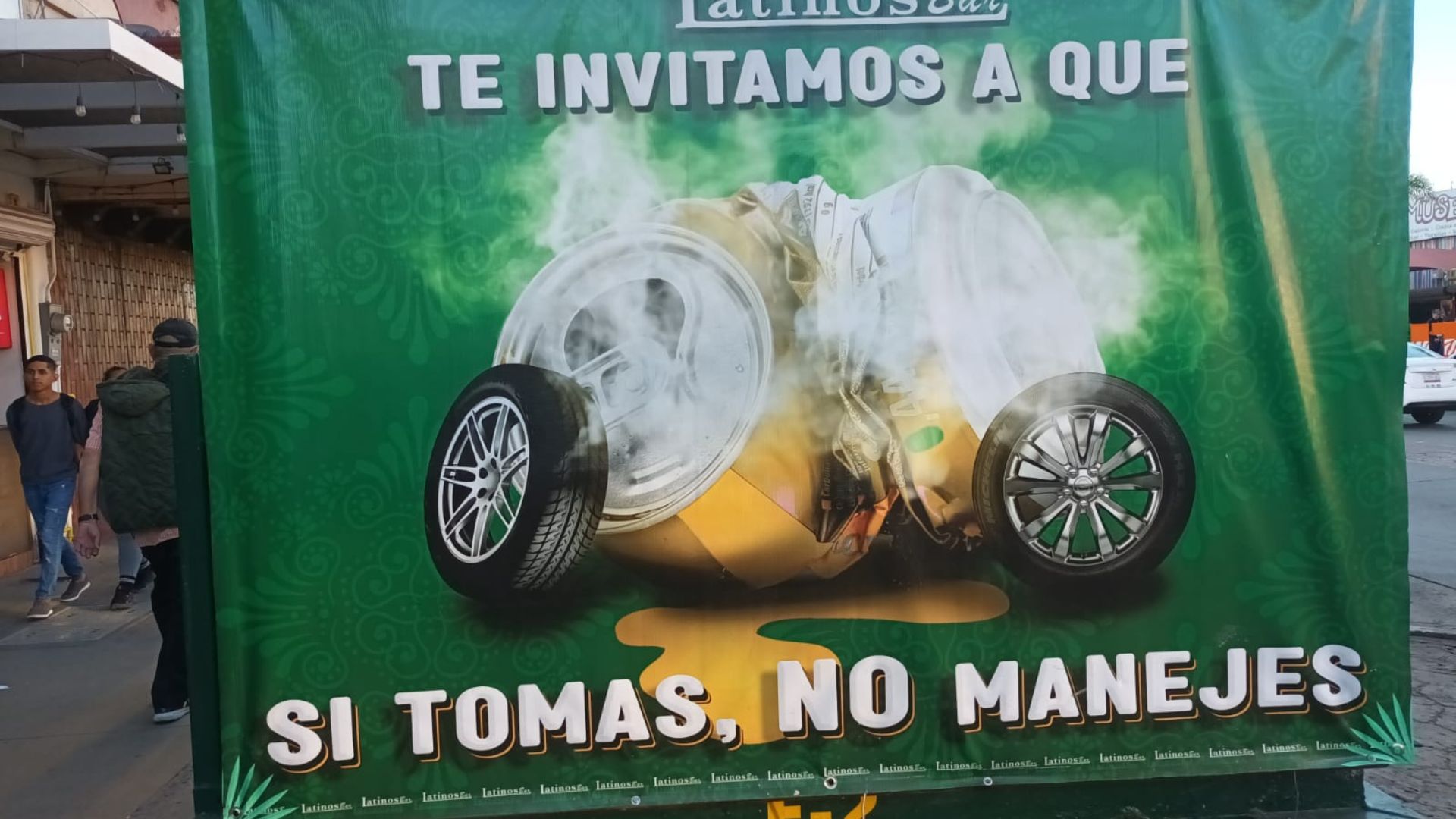 Así se ve "Si bebes, no manejes" en la Revu: Tijuana