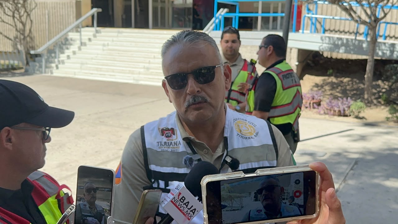 TIJUANA: Simulacro en Palacio Municipal  concluye en dos minutos