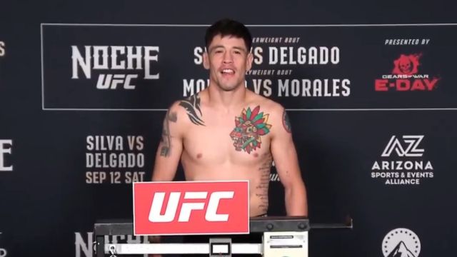 Brandon Moreno está listo: el tijuanense marca 125.5 libras y queda listo para la batalla