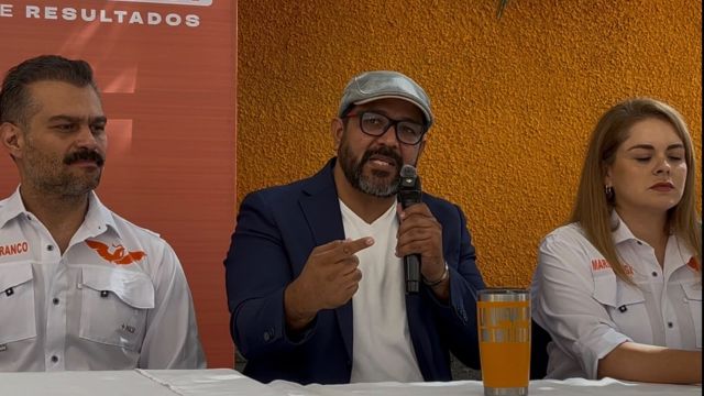 Omar Castañeda anticipa que MC tendrá grupo parlamentario en el Congreso de Durango