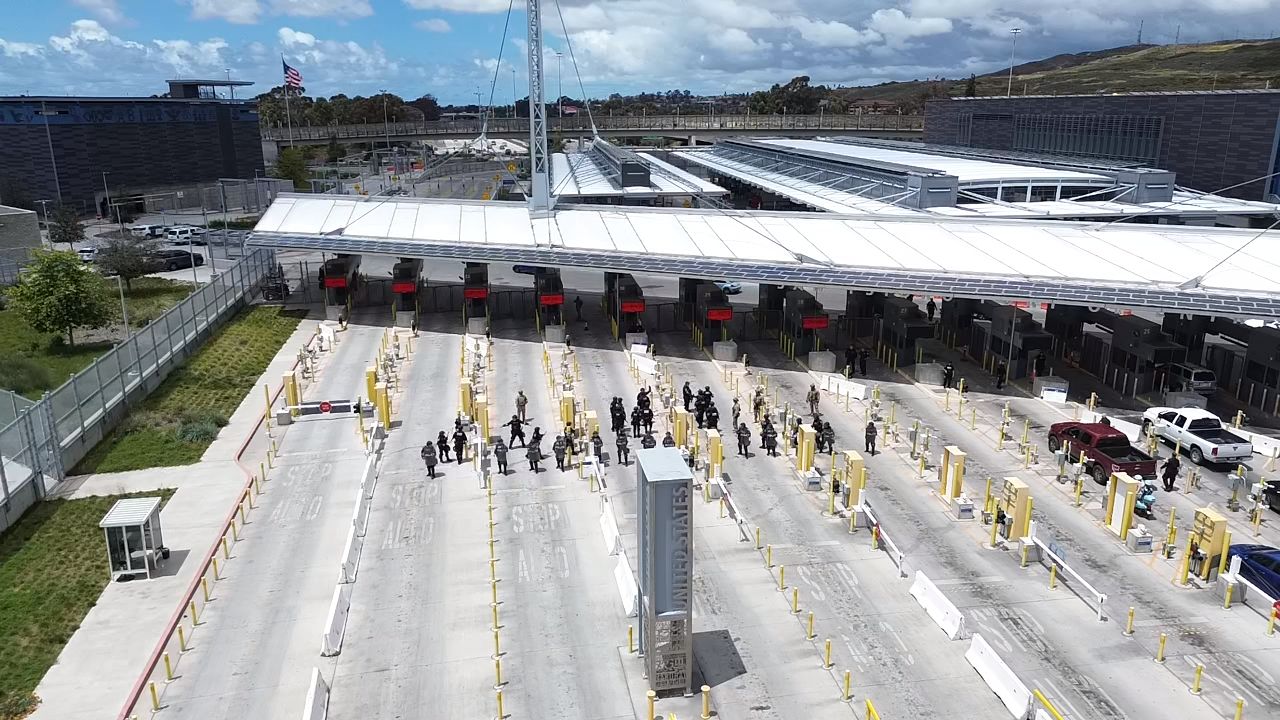 (VIDEO) Efectúan simulacro en Garita San Ysidro