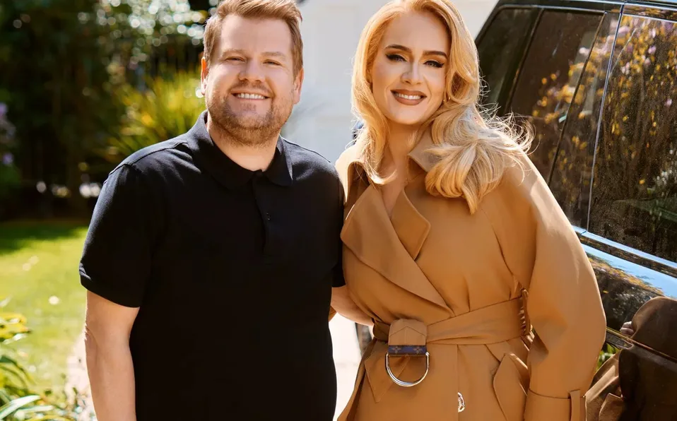 James Corden dijo “adiós” al Carpool Karaoke con Adele como invitada