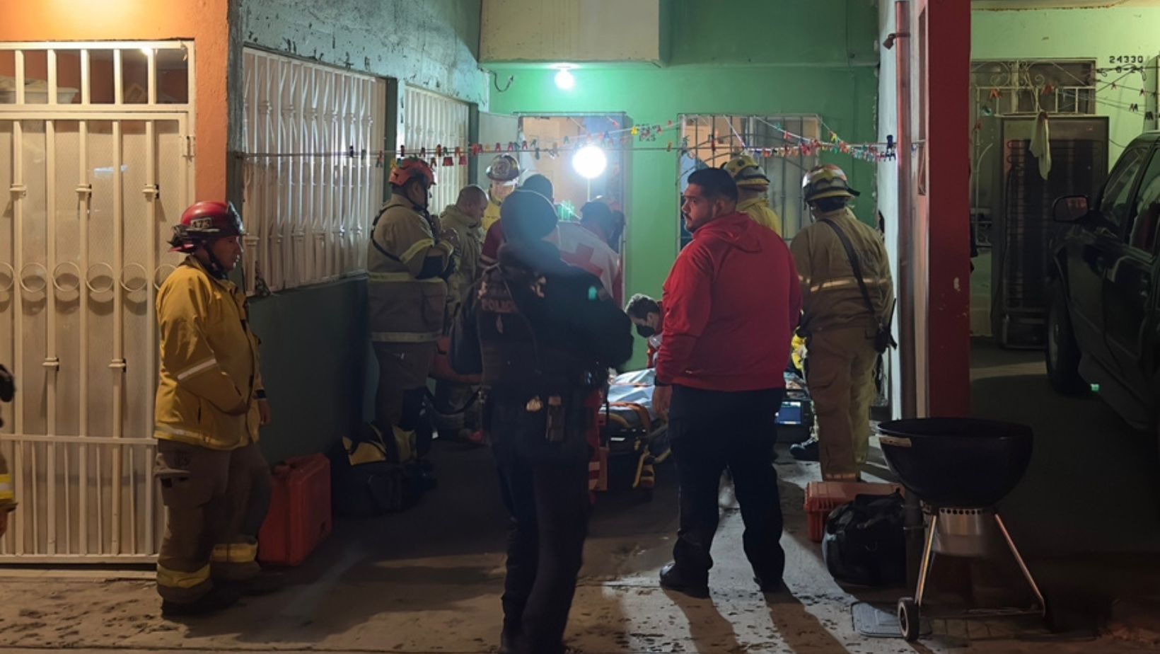 Tijuana: Familia se intoxica por meter asador a su casa