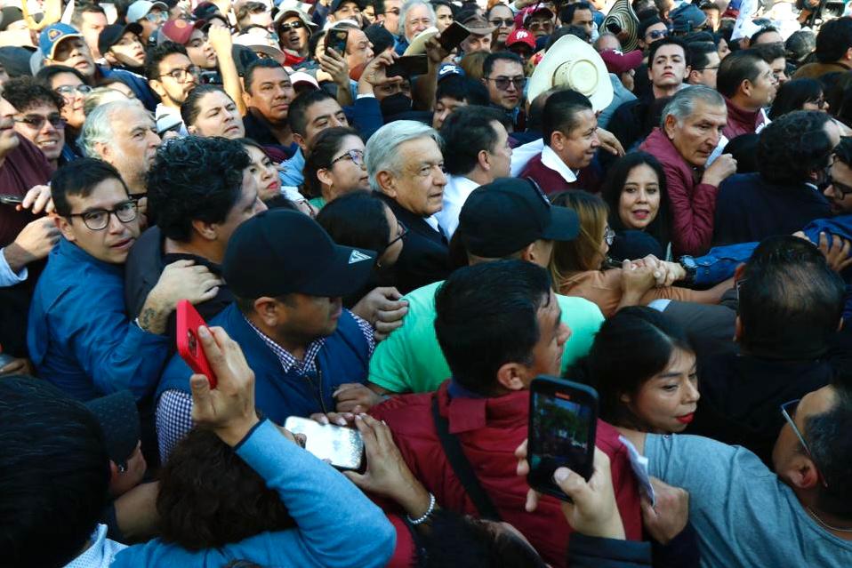 Así fue la marcha de AMLO