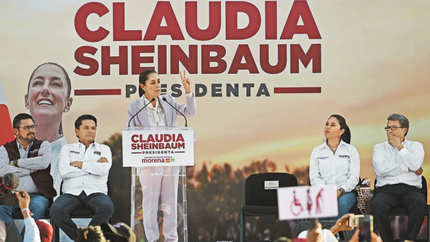 Posible guerra contra el narco si oposición gana:  Sheinbaum