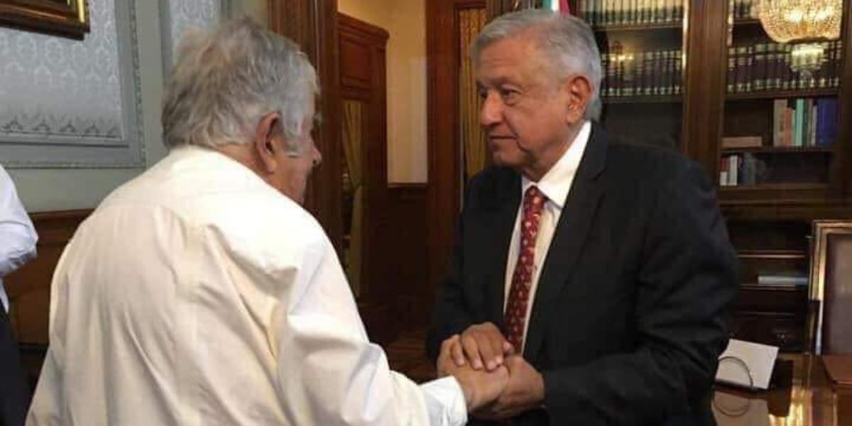 Se pronuncia AMLO ante noticia de cáncer de Pepe Mujica