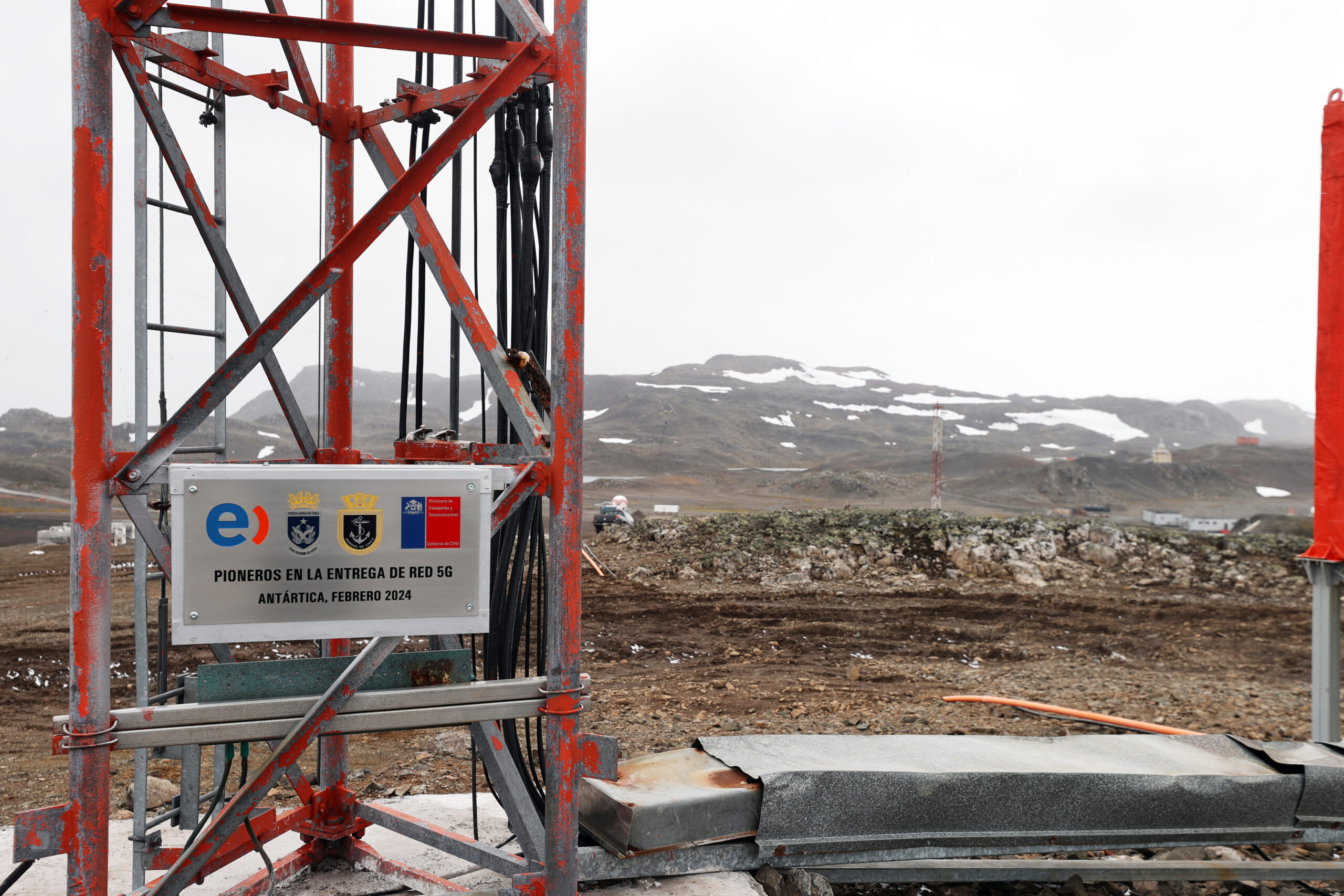 Instalan en la Antártida la primera conexión mundial a la red 5G