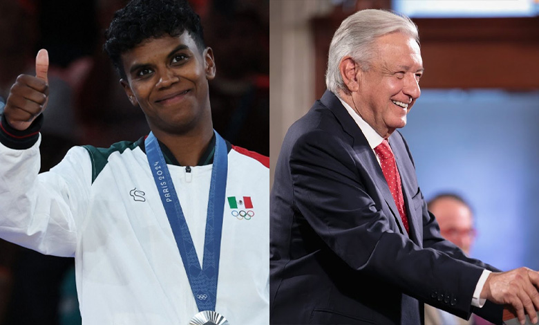 Felicita AMLO a Prisca Awiti por su medalla de plata en los olímpicos