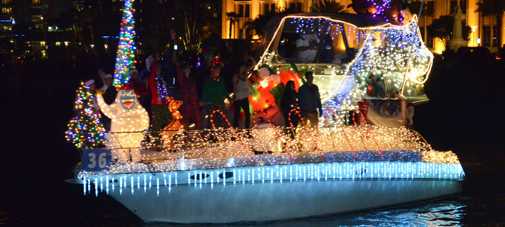 The Parade of lights is coming to San Diego Bay