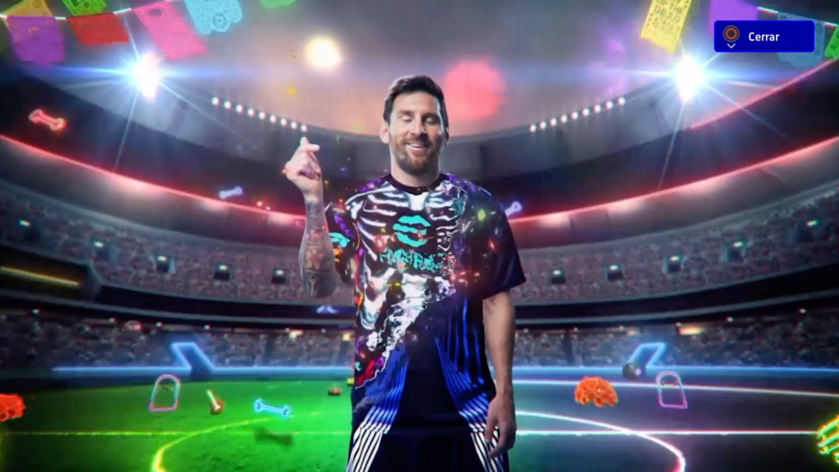 [VIDEO+GALERIA] ¡Messi se puso la del Día de Muertos!