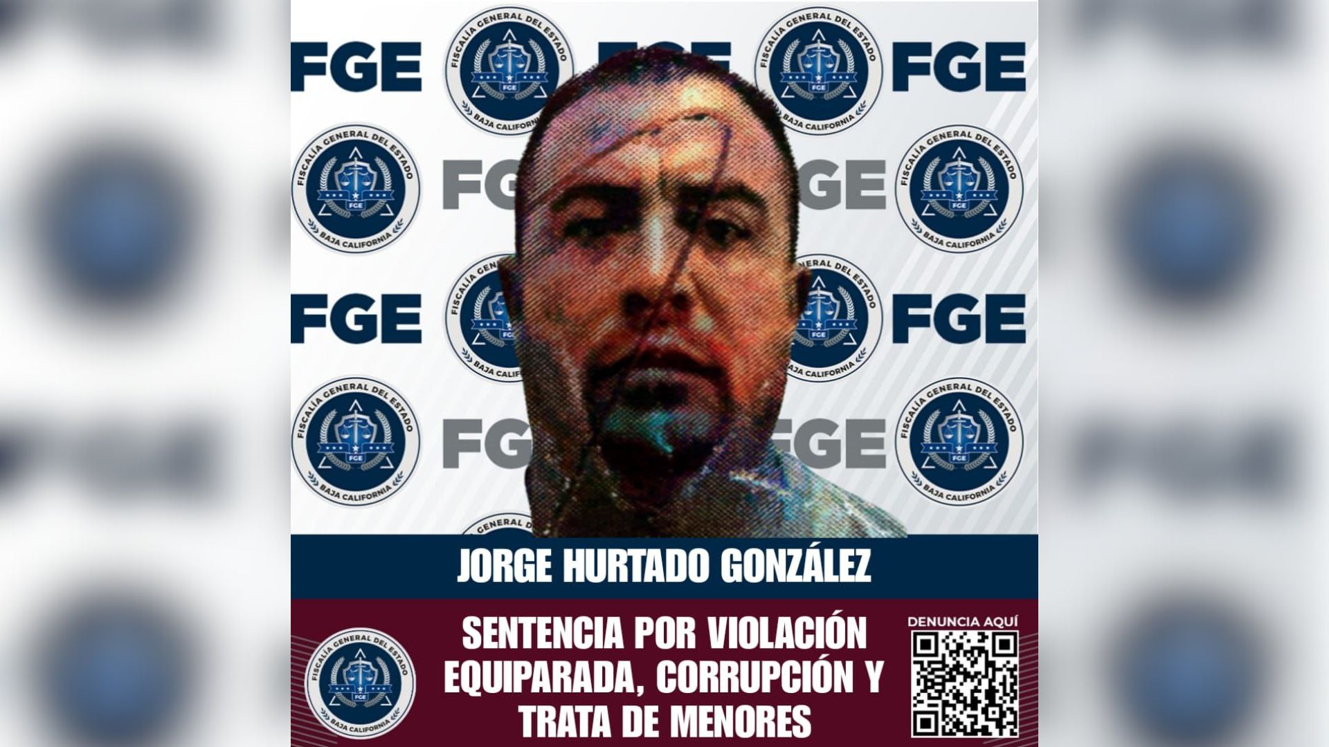 Condenan a Jorge Hurtado González a 50 años de prisión por delitos contra menores