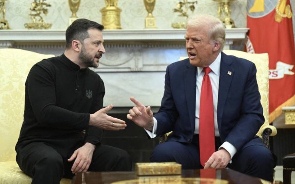 Trump y Zelensky protagonizan un enfrentamiento sobre la guerra en Ucrania: EUA