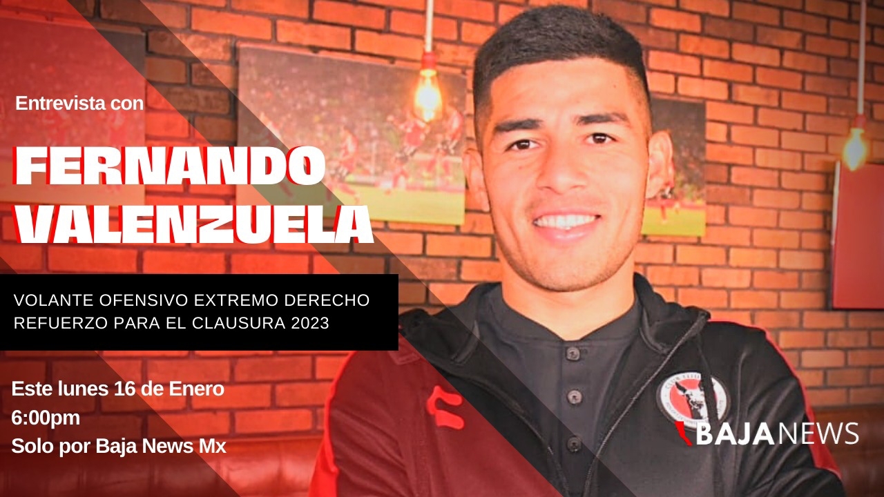 Fernando Valenzuela, volante ofensivo de Xolos de Tijuana