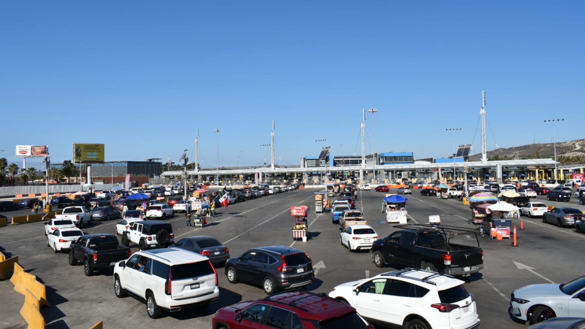 El tiempo de espera en garitas de Tijuana