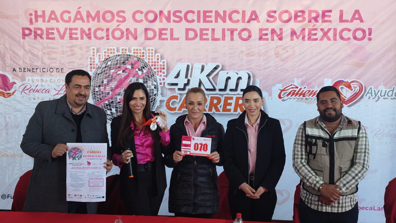 Todo listo para la Carrera 4KM del Día de la Mujer