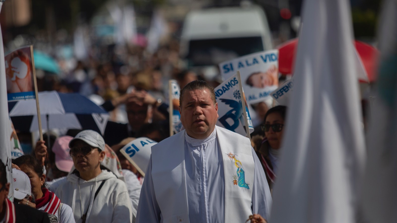 Este sábado se llevó a cabo Marcha Diocesana en Tijuana IFOTO: Border Zoom