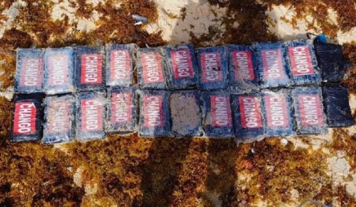 Ejercito asegura droga en playas de Cozumel