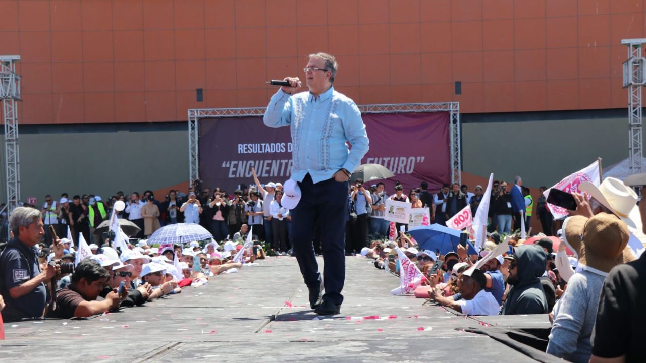 [GALERÍA] Reciben con evento masivo a Marcelo Ebrard: Tijuana