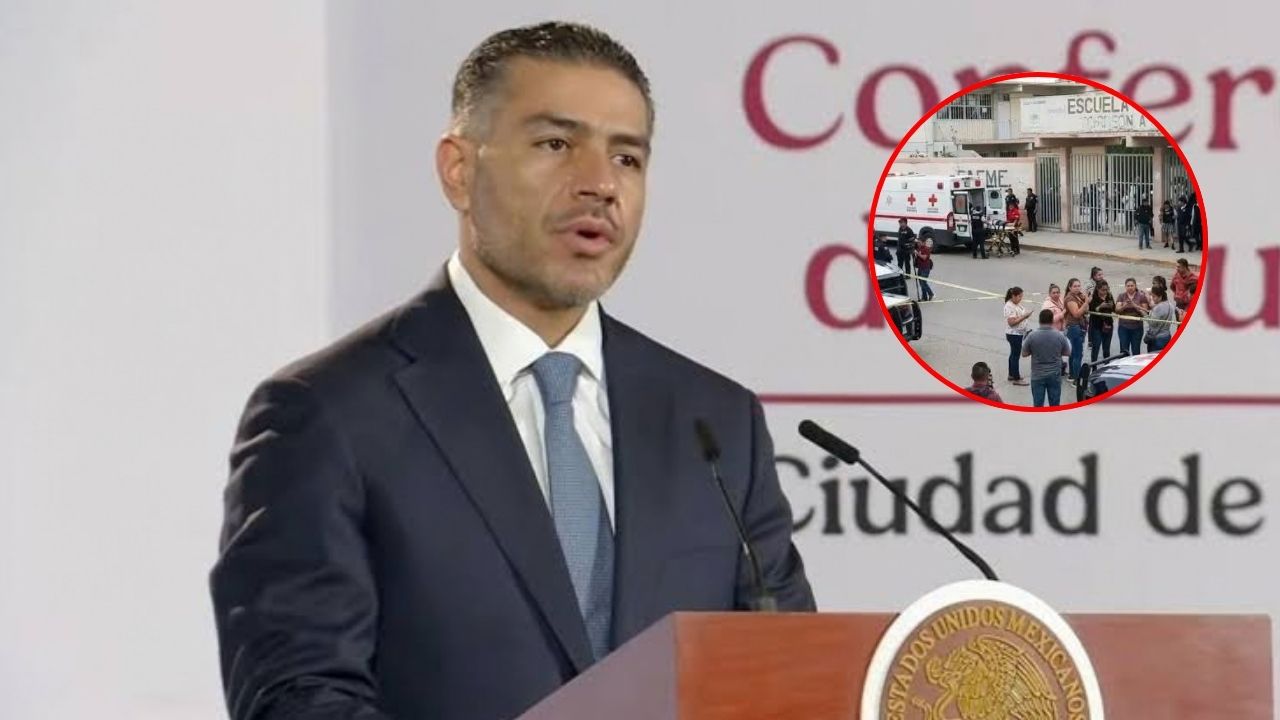 Harfuch detalla estado de salud de los heridos en ataque a secundaria de Torreón