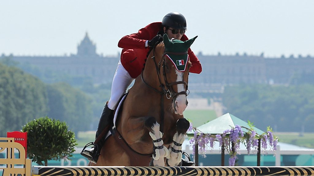 Se retira México de la final de salto ecuestre en los JO París 2024