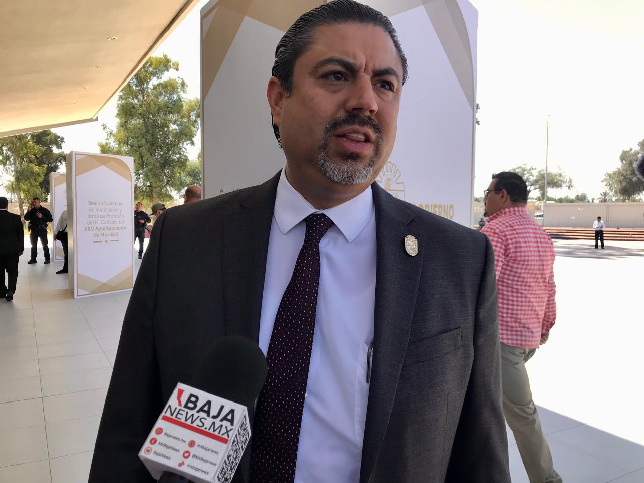 Daniel Valenzuela Alcocer asume la dirección de Administración Urbana de Mexicali