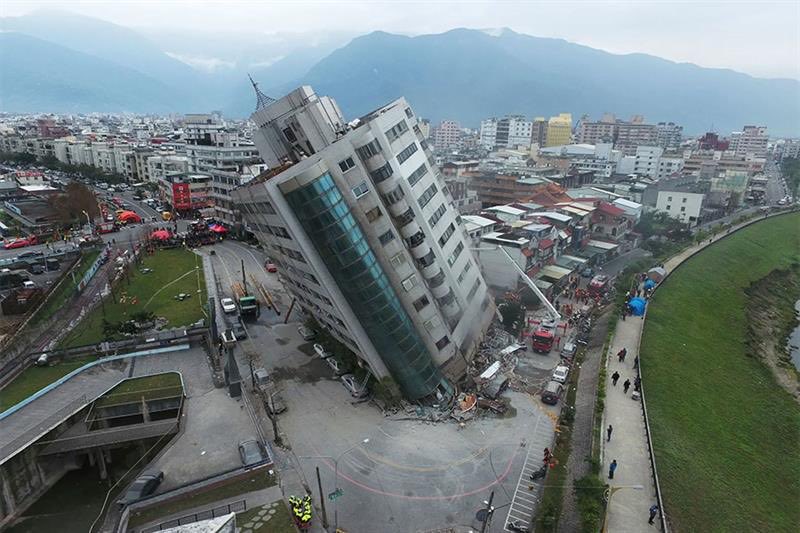 Terremoto golpea la costa de Taiwán