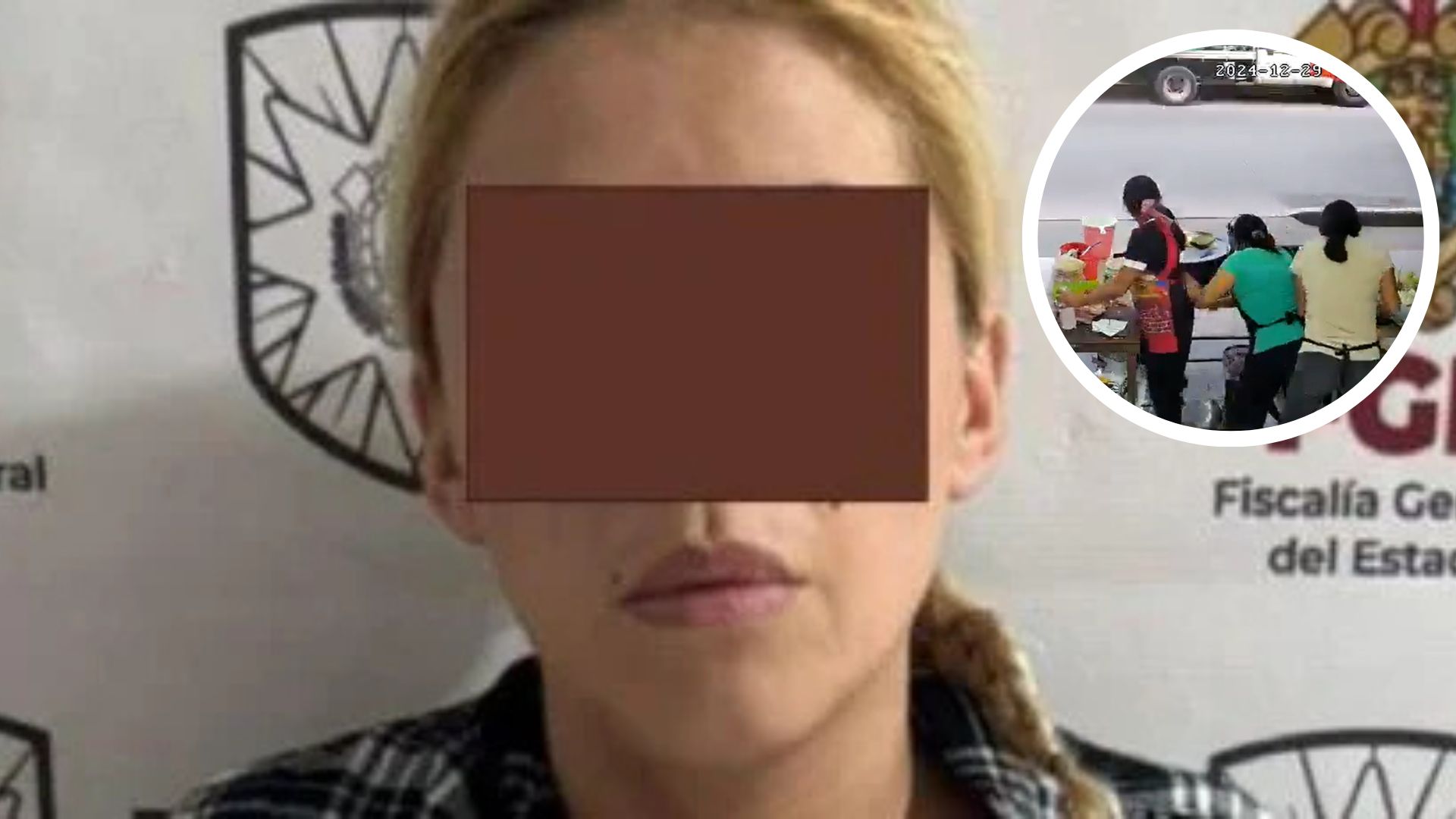 Detienen a mujer que lanzó aceite hirviendo a empleada de antojitos en Veracruz