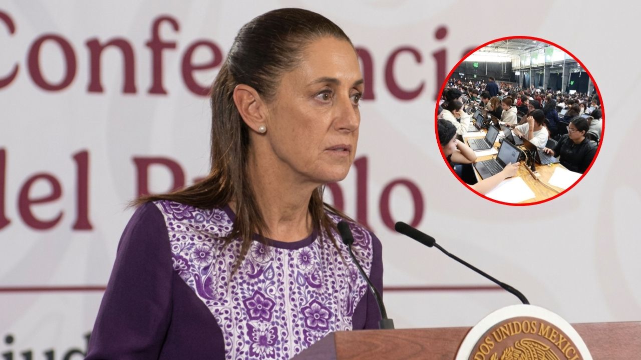 Sheinbaum pide a la UNAM abrir más espacios para jóvenes
